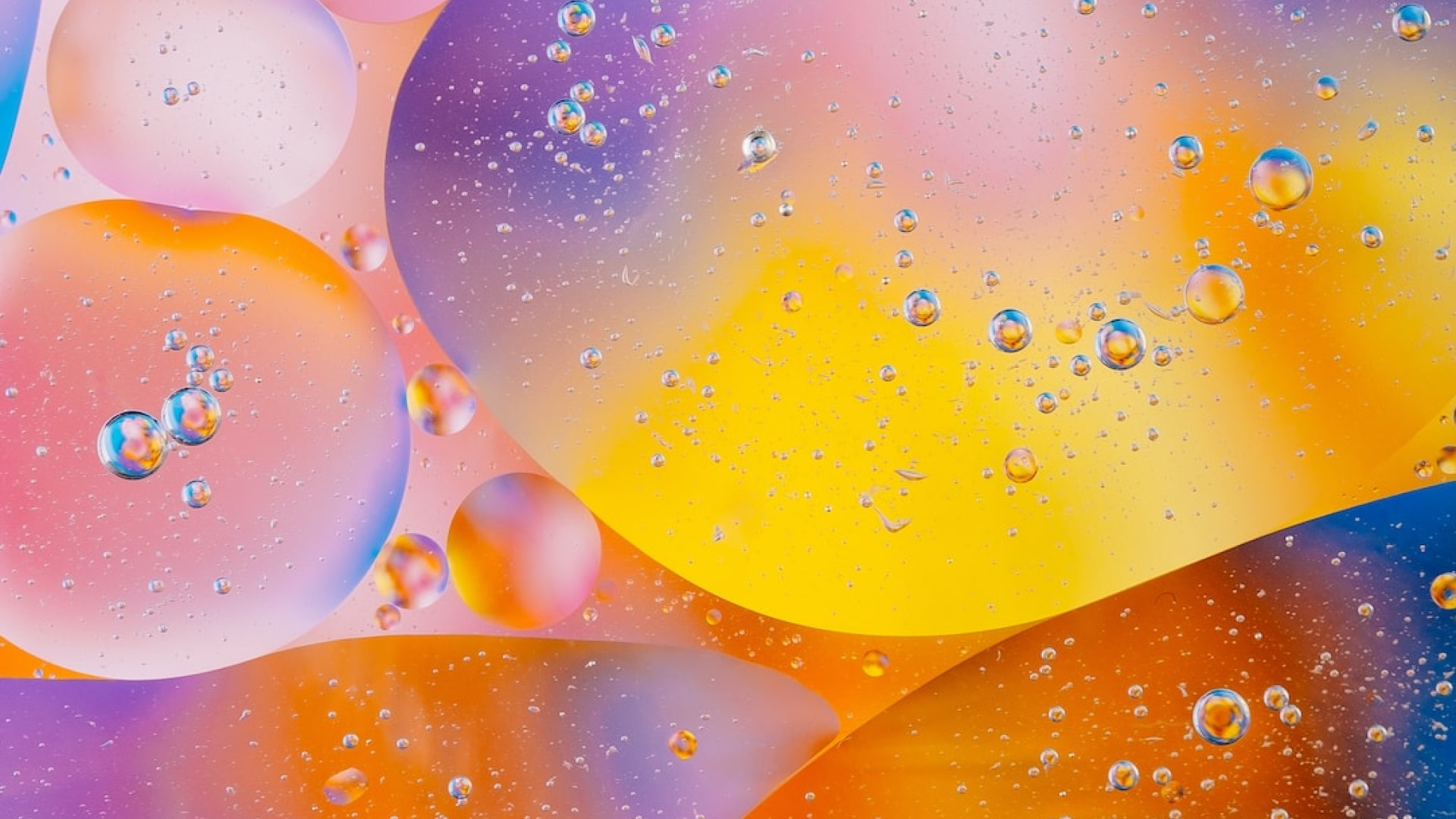 abstract image of bubbles