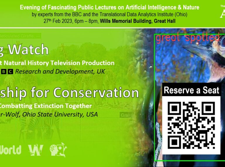Bristol AI and Nature Week flyer