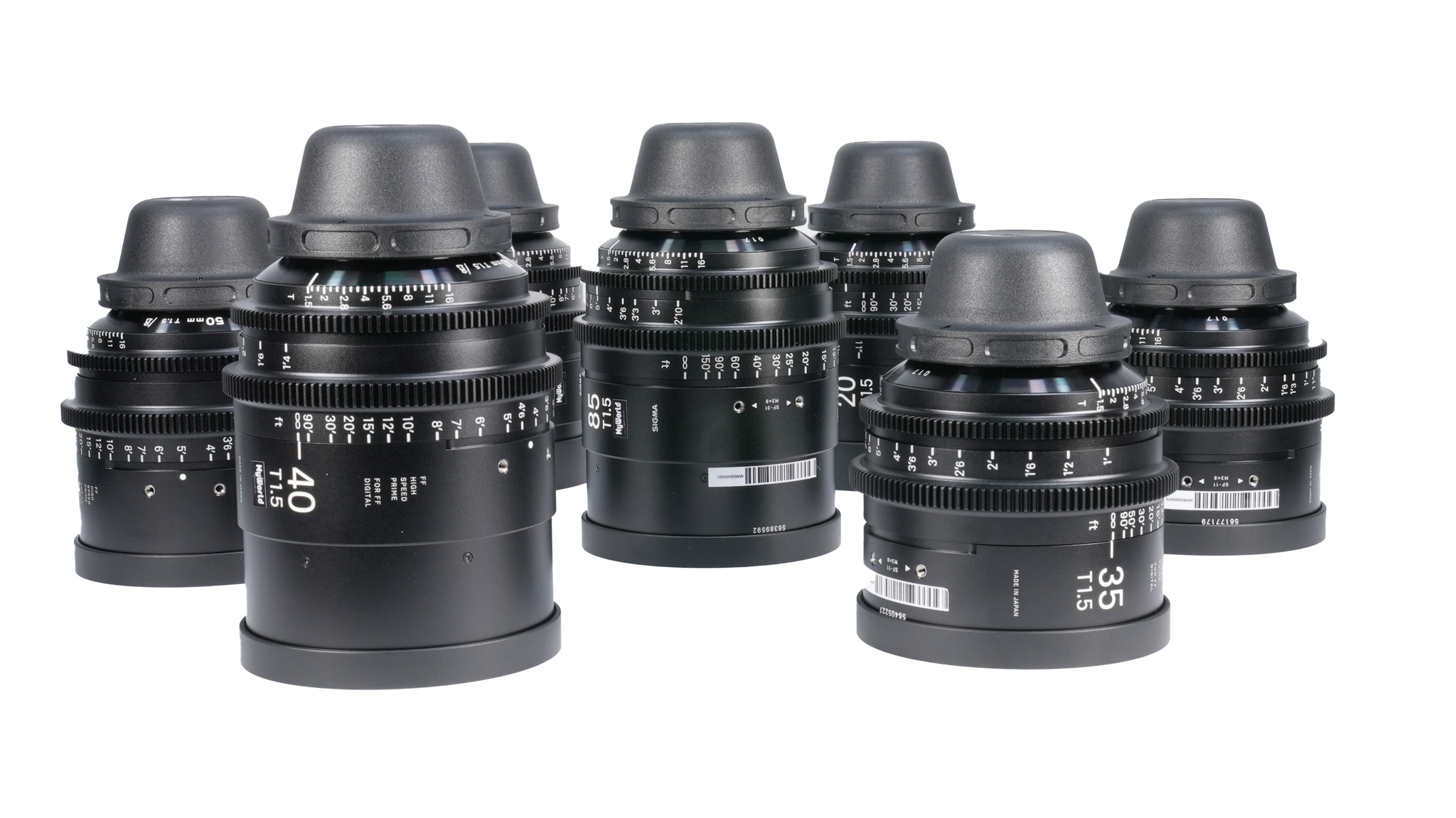 Sigma Prime Lens Set