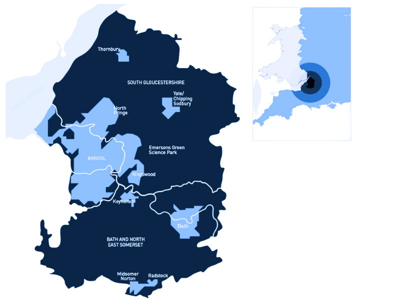 WECA map