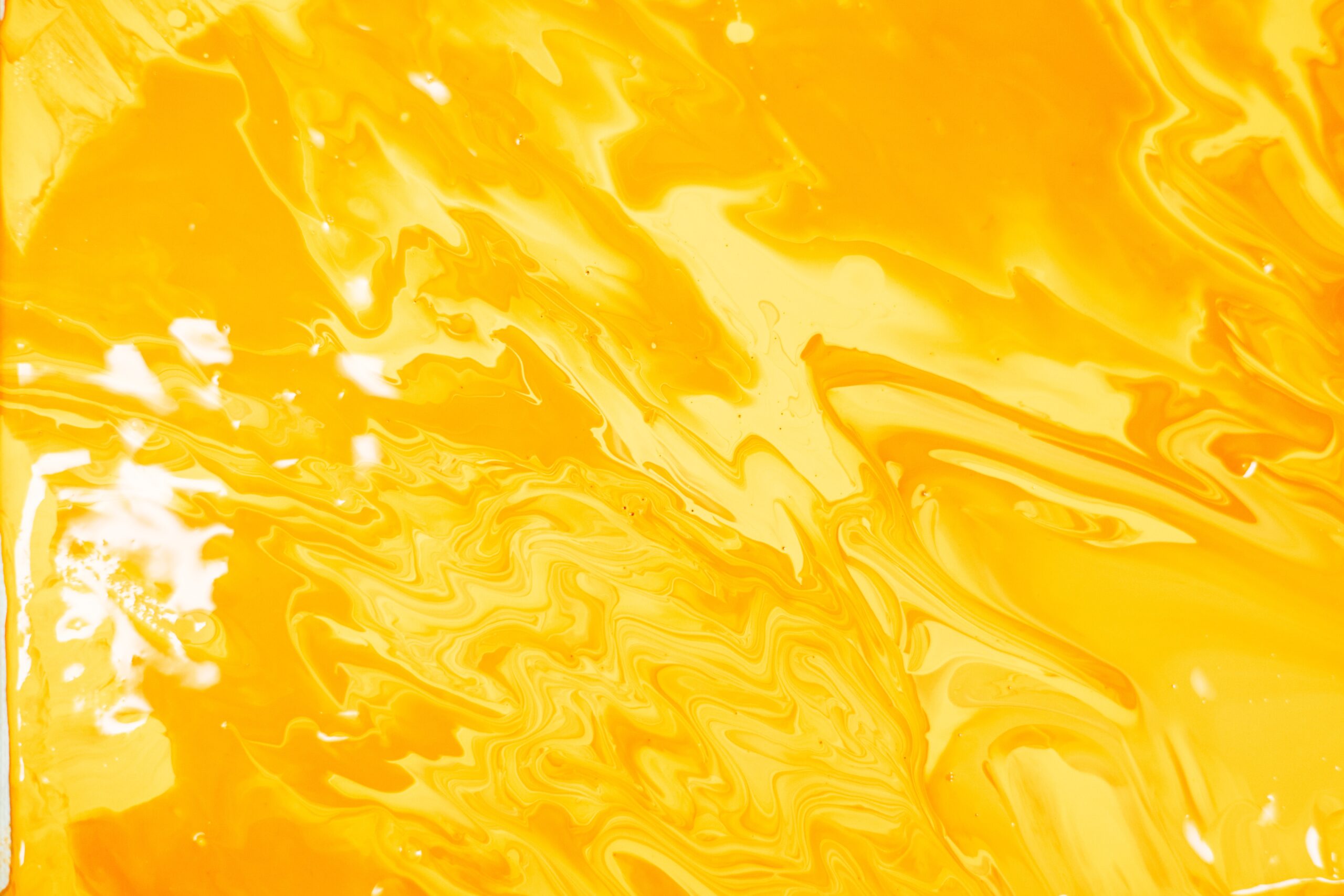 Abstract golden paint